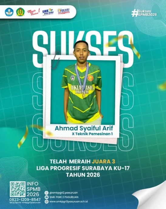 Juara 3 - Liga Progresif Surabaya KU-17 Tahun 2026